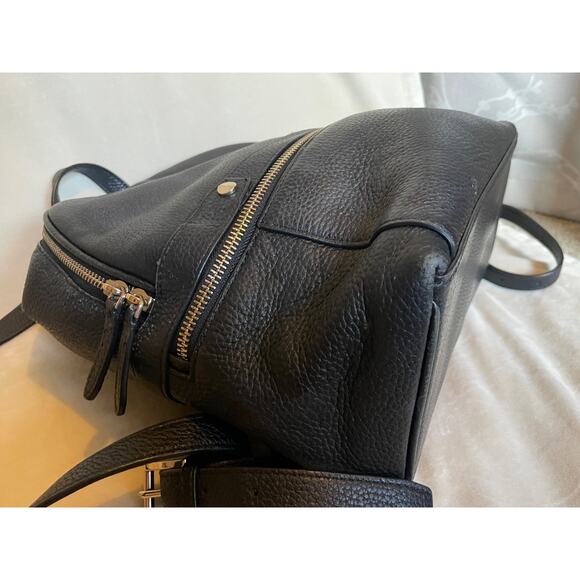 Kate Spade Black Pebbled Leather Backpack main image 11